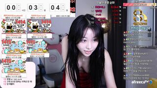 Judy Loves Exposing Her Bouncy Boobs On Cam Afreecatv Video