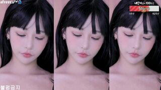 Cute Slut Haru Sexy Danc While Teasing Her Tits And Ass Afreecatv Video