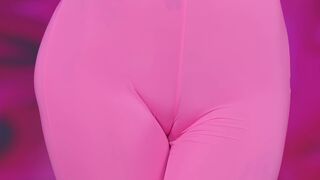 Asian In Pink Leggings Shows Off Pussy Umc Model Video