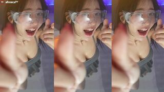 Sweaty Babe Dancing While Teasing With Heavy Tits Afreecatv Video