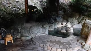 Unagichan Naked And Touching Cute Tits While Bathing Outdoor Video