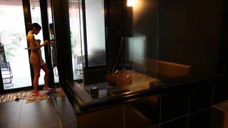 Unagichan Taking Bath With Teasing Her Feet While Fully Naked And Scrubbing Body Leaked Video