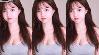 Naughty Slut Shaking Booty And Dancing Whle Stream AfreecaTV Video