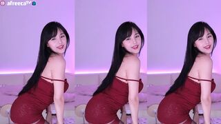 Naughty Model Yena1002 Squeezing Tits While Dancing AfreecaTV Video