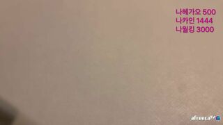 Yena1002 Teasing With Her Thick Thighs And Tits On The Stream Afreecatv Video