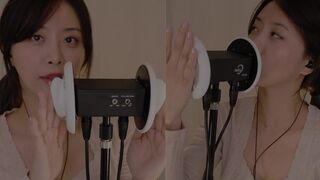 Mimojoo eating Ears While Teasing Fans With ASMR Video