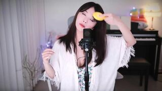 Mimojoo Teasing Her Fans With Her Nails And Whispers ASMR Video
