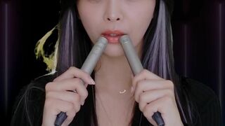 Mimojoo Licking Brain Eating And Massaging ASMR Video