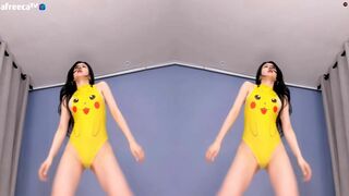 Naughty Korean Babe Twerking And Teasing While Dancing AfreecaTV Video