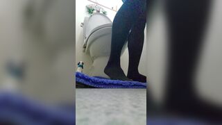 Hime Lovely Pissing In Public Toilet Leaked Hidden Cam Video
