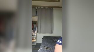 Cute Korean Shows Her Thong And Teasing Fans Video