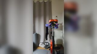 Big Ass Babe Teasing Her Massive Ass While Riding A Bicycle Video