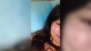 Busty Asian With Sexy Lips Teasing Her Fans Video