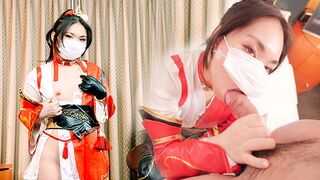 MasukuChan Chalange who gets Orgasm First, ofc, She Lose and Creampie in Her Pussy