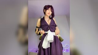 Meriol Chan Sexy Asian In Hot Dress Cam Showing Video