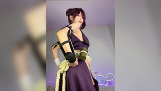 Meriol Chan Sexy Asian In Hot Dress Cam Showing Video