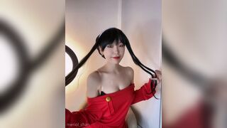 Meriol Chan Asian Showing off Her Booty Video