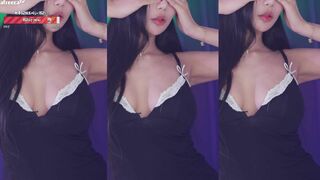 Haru S2 Sexy Korean Fit Dancer In Black Dress Afreecatv Video