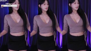 Haru S2 Sexy Curvy Tit Asian Dancer On Live Cam Afreecatv Video