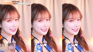 Eunyoung Sexy Big Tit Asian Amazing Dancing On Blue Outfit Afreecatv Video