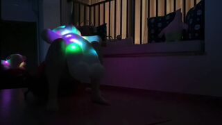 ZhouYiQin Sweet Big Booty Asian Girl Showing her Pussy While Laying On Floor Video