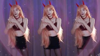 Yule Long Hair Asian Beauty Getting her Bouncing Tits Caught On Live Cam While Dancing Video