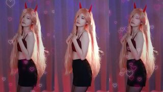 Yule Asian Cutie In Red Hot Sporty Top Dancing Off Video