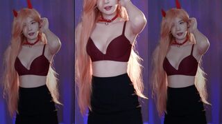 Yule Devilish Looking Asian Beauty Loves Dancing Video