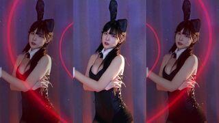 Yule Wild Asian Teen Dancing off on Live Video