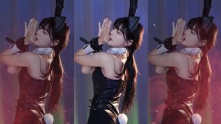 Yule Asian teen Dancing While Getting her Hands Tied Video