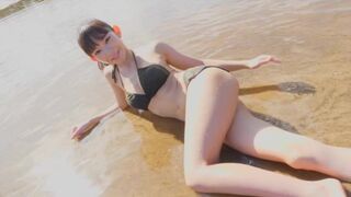 Marina Nagasawa Sexy Asian In Bikini Showing herself Compilation Video