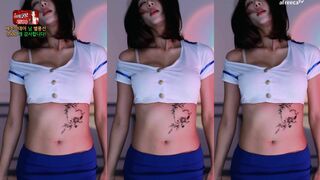 Hyeming Hot Sexy Asian Wearing Tiny Skirt Dancing And Showing Her Bouncing Boobs Closeup Video