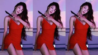 Hyeming Asian beauty In Tight Sexy Hot Dress Afreecatv Video