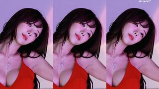 Hyeming Asian beauty In Tight Sexy Hot Dress Afreecatv Video