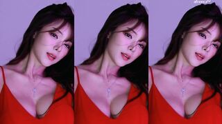 Hyeming Asian beauty In Tight Sexy Hot Dress Afreecatv Video