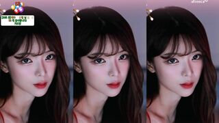 Hyeming Asian Babe Red Tight Dress Hot Dancing Video