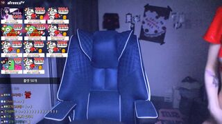 Cinnamoroll Asian In Slutty Outfit Showing Off her Hot Body On Live Afreecatv Video