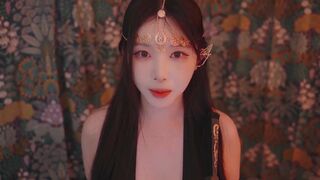 ASMR Yoon Ying Busty Asian Horny Cam Show Video