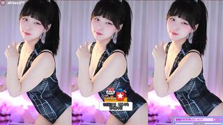 Chujeong Asian Busty In Spidy Kit Dancing Afreecatv Video