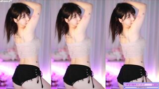 Chujeong Asian dancing While Shaking Booty Afreecatv Video