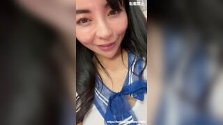Meruchi0131 Asian Big Tit Rubbing Her Pussy On Cam Video