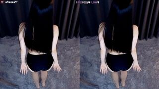 yin2618 Asian Curvy Titty Babe Loves Dancing off For fans Afreecatv Video