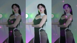 p_tilda Asian In Amazing Outfit Dancing off On Live Video