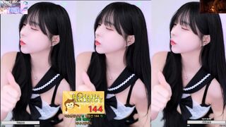 in0074 Pretty Asian Girl In Cute Outfit Dancing Video