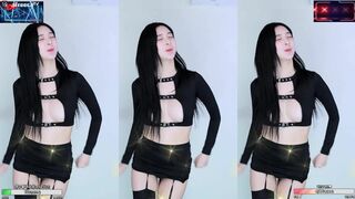 in0074 Sexy Asian Babe Loves Dancing On Live Video