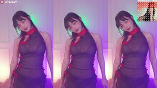 Horny Asian Model Dancer on Live Afreecatv Video