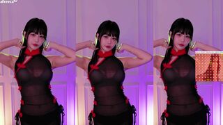 Gorgeous Asian Model Dances On Live Cam Afreecatv Video