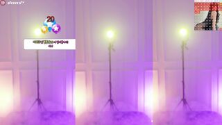 Asian Model in Seethrough Dancing off Afreecatv Video