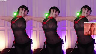 Asian Beauty Doing a Sexy Dance For Fans Afreecatv Video