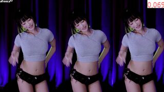 Asian Beauty Girl Dancing off On Live Cam Afreecatv Video
